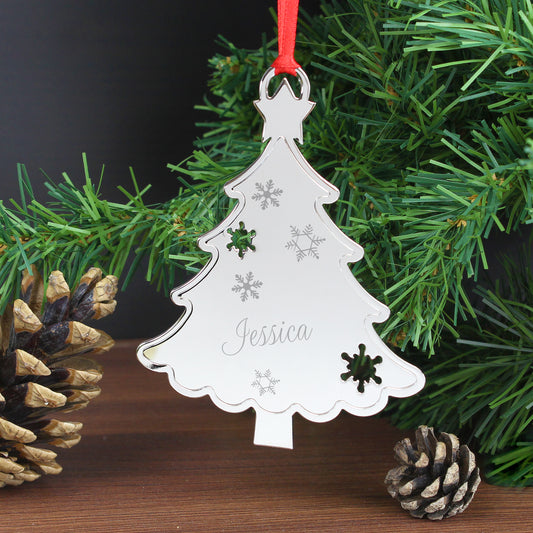 Personalised Christmas tree decoration - Lilybet loves