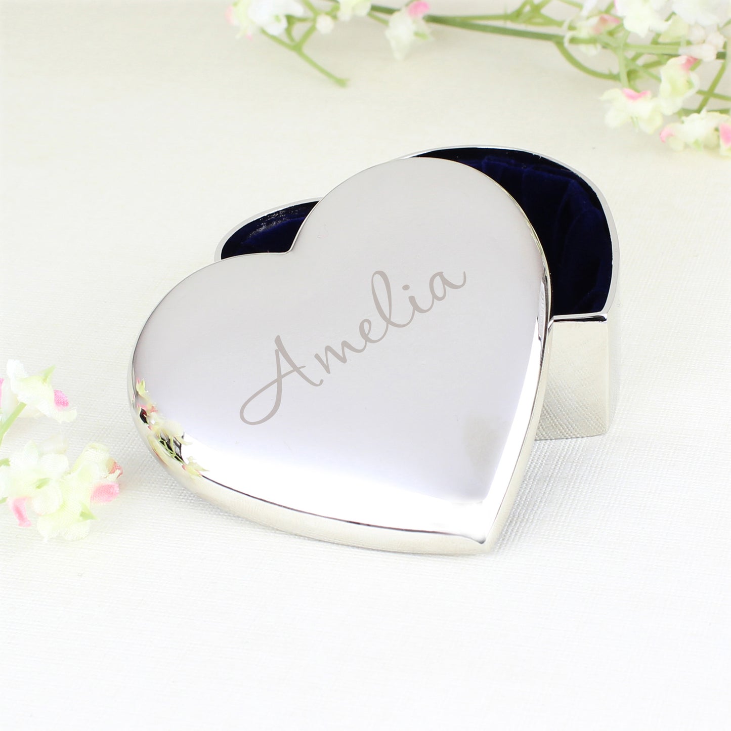 Name only heart trinket box - Lilybet loves