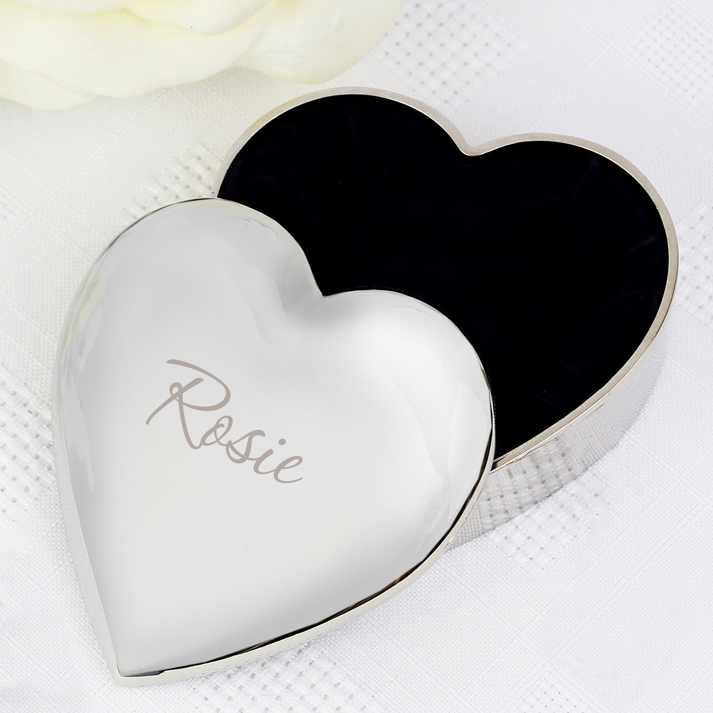 Name only heart trinket box - Lilybet loves