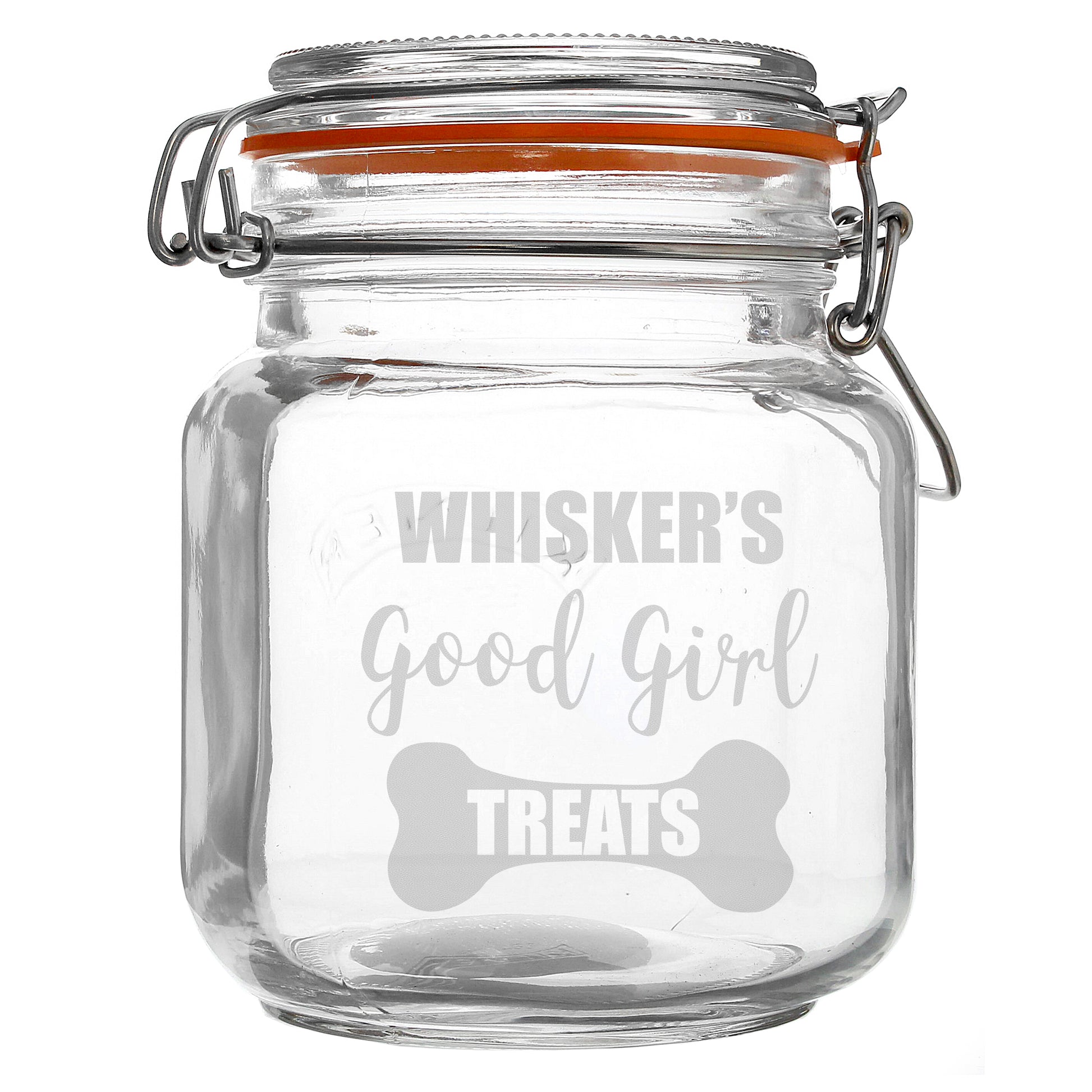 Good Girl treats glass kilner jar - Lilybet loves