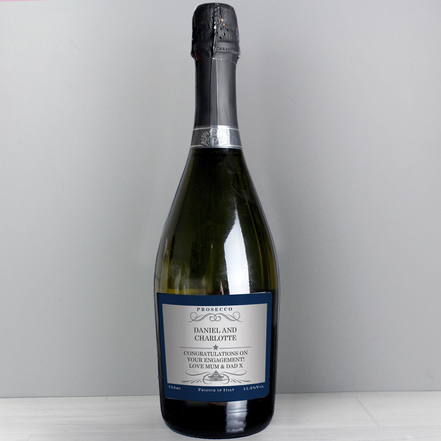 Personalised bottle of prosecco - Lilybet loves