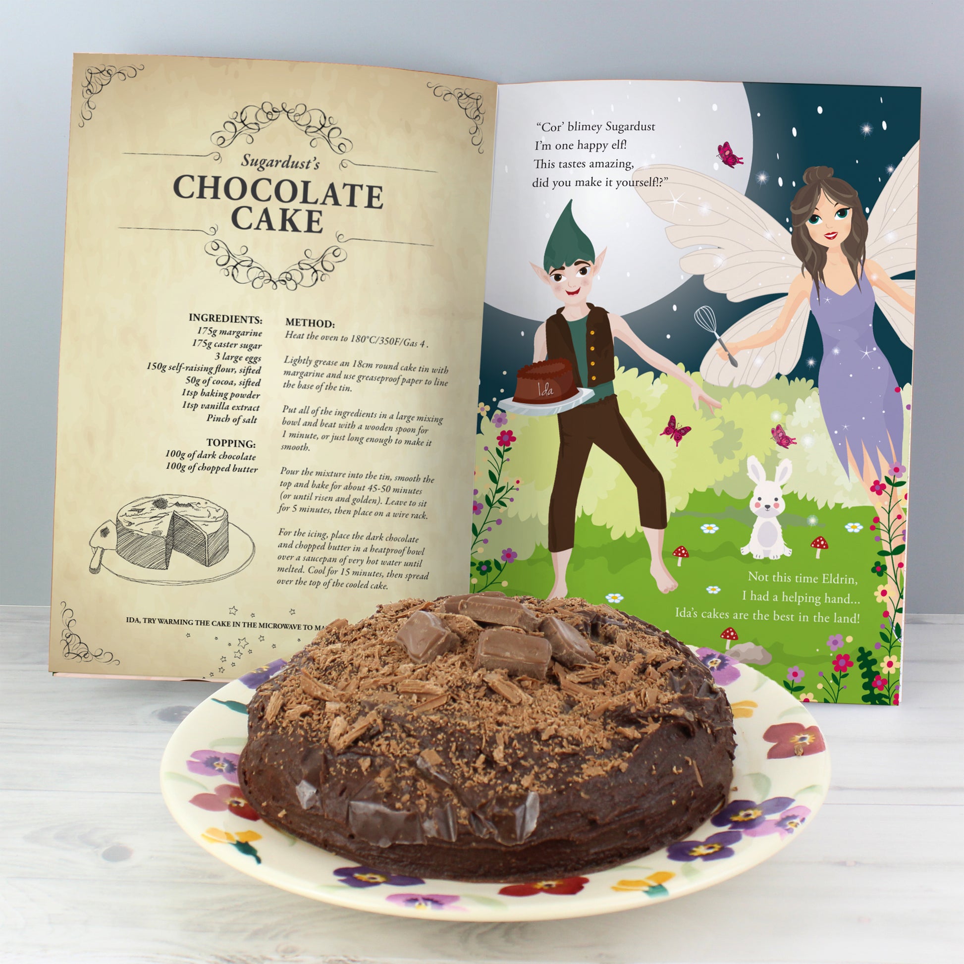 Personalised Fairy Baking Adventure Book - Lilybet loves