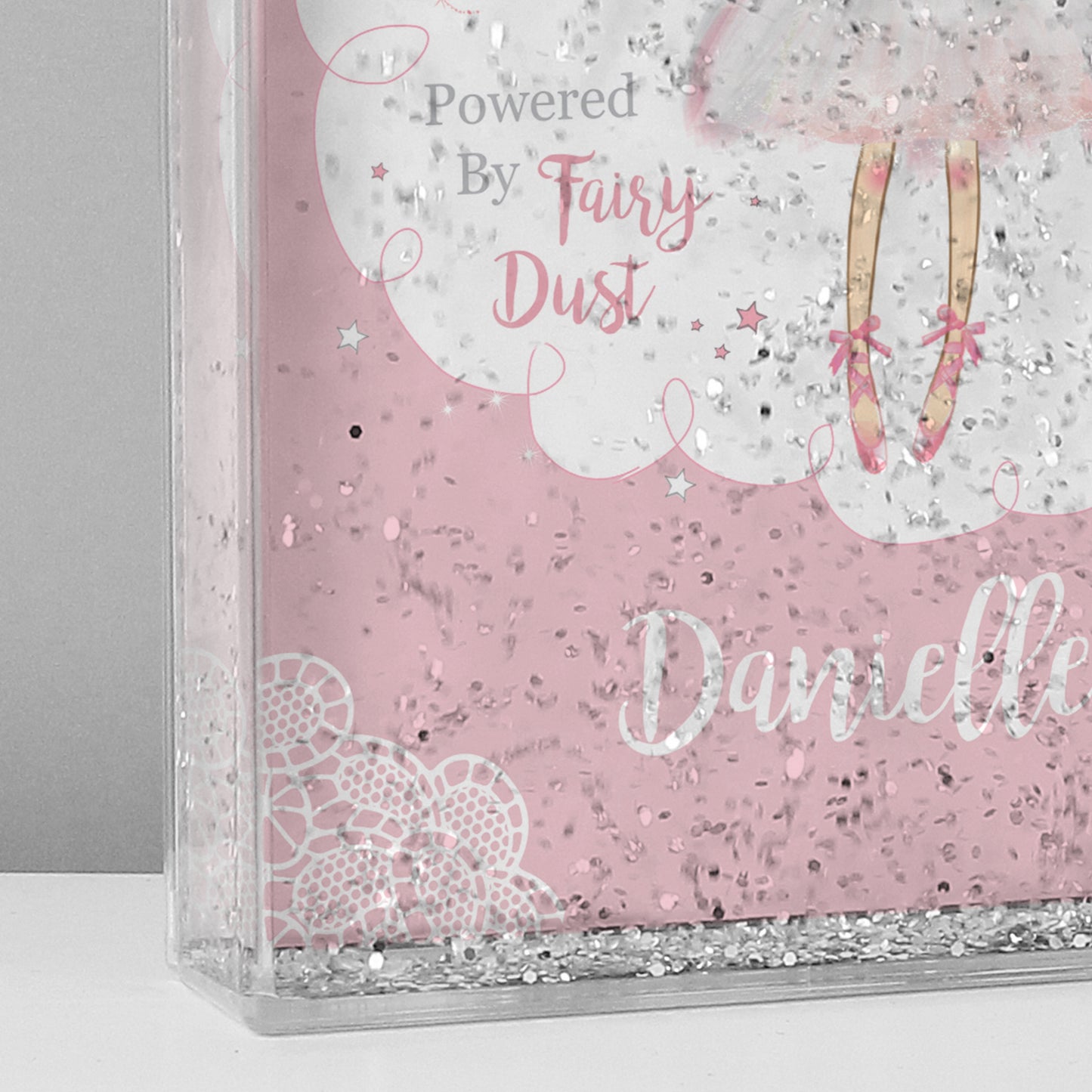 Fairy princess glitter shaker, personalised - Lilybet loves