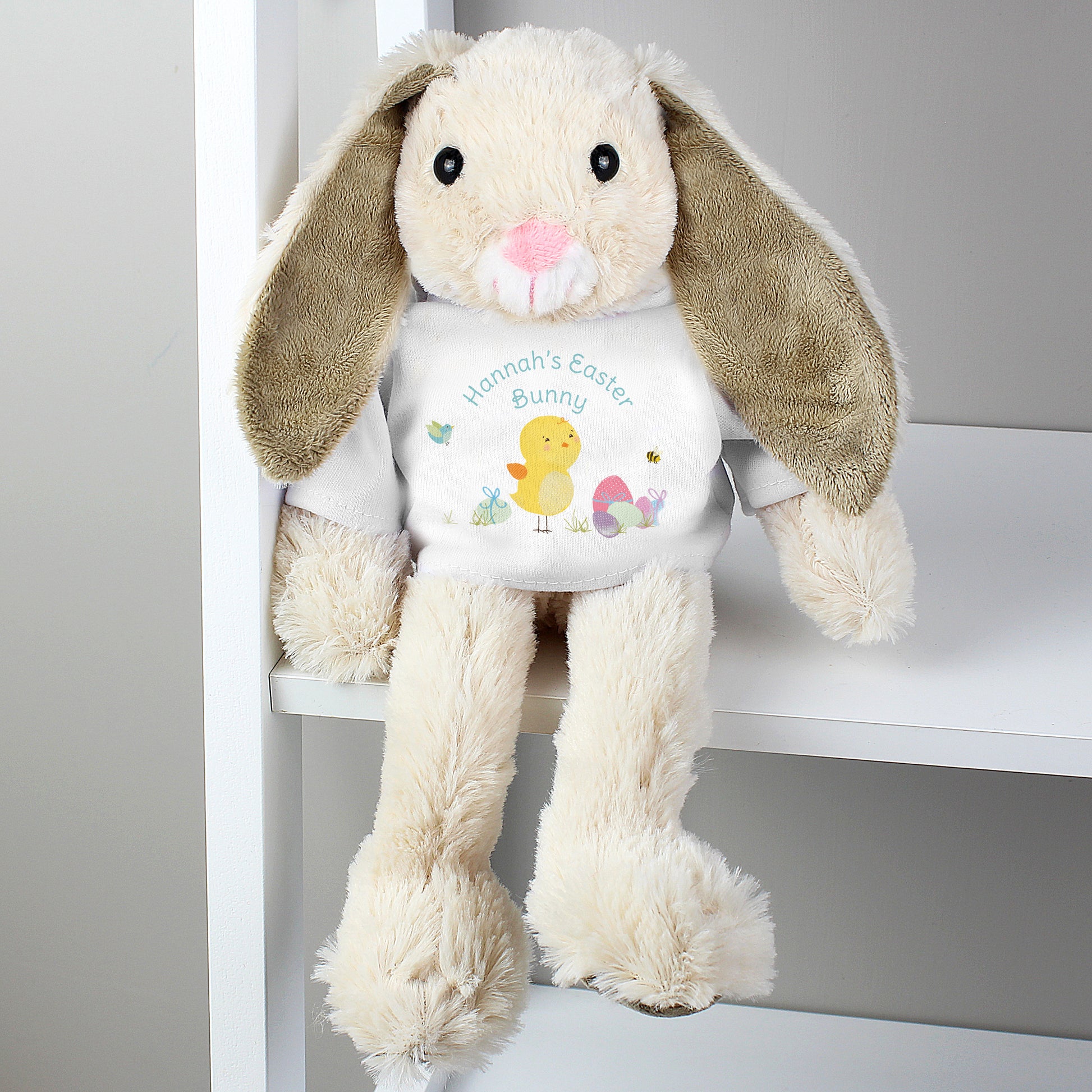 Personalised Easter meadow bunny rabbit - Lilybet loves