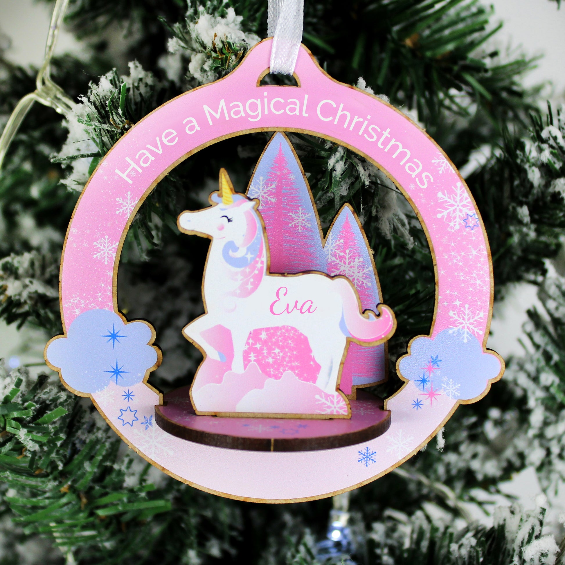 Make your own 3D unicorn decoration kit, personalised - Lilybet loves