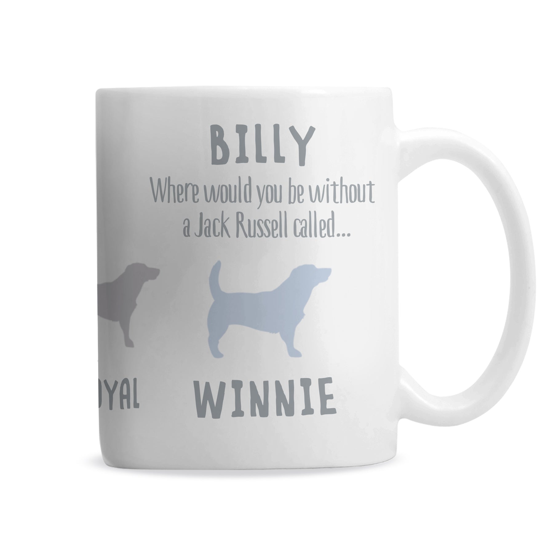 Personalised Dog Breed Mug - Lilybet loves