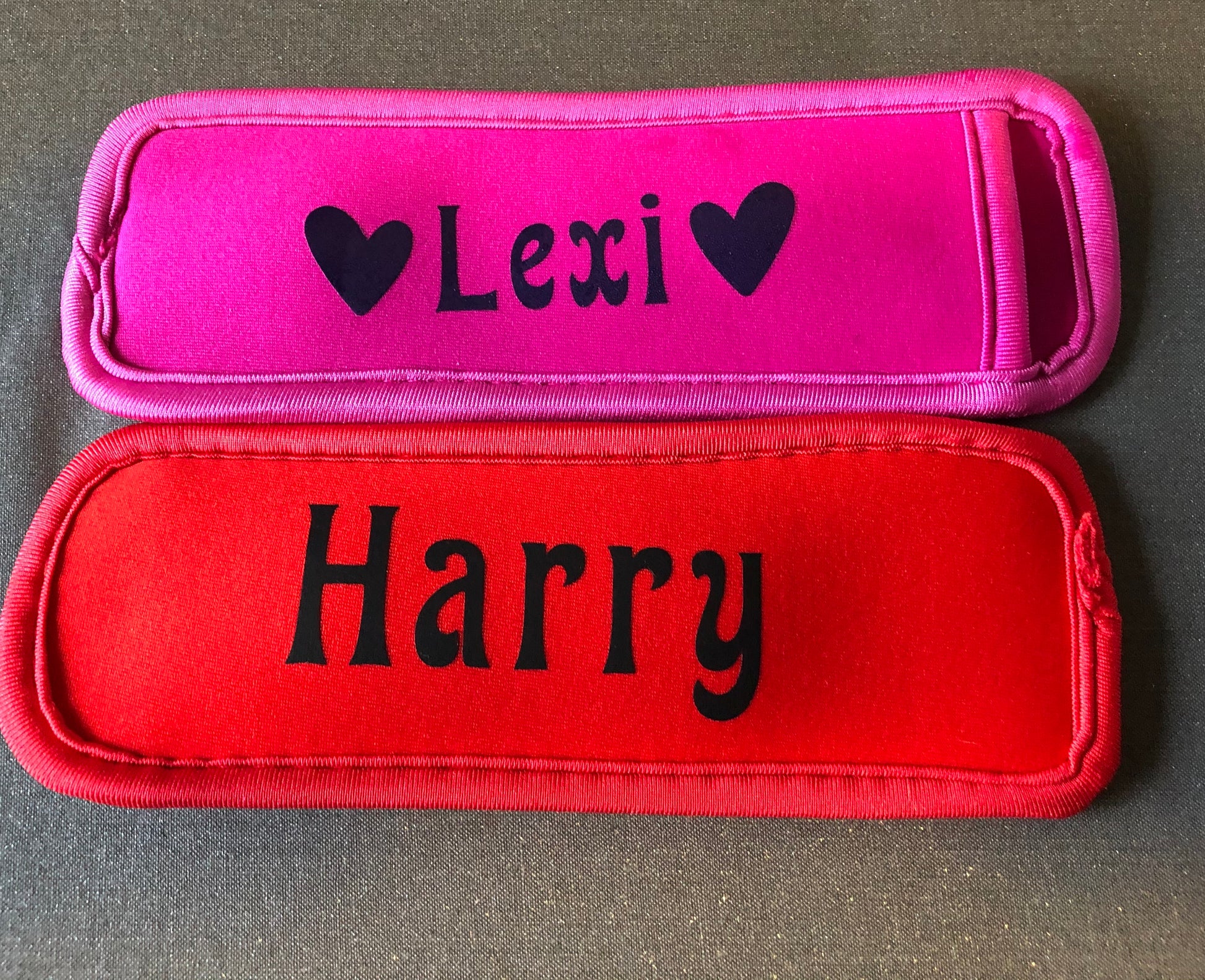 Ice pop/ice lolly holders - personalised! - Lilybet loves